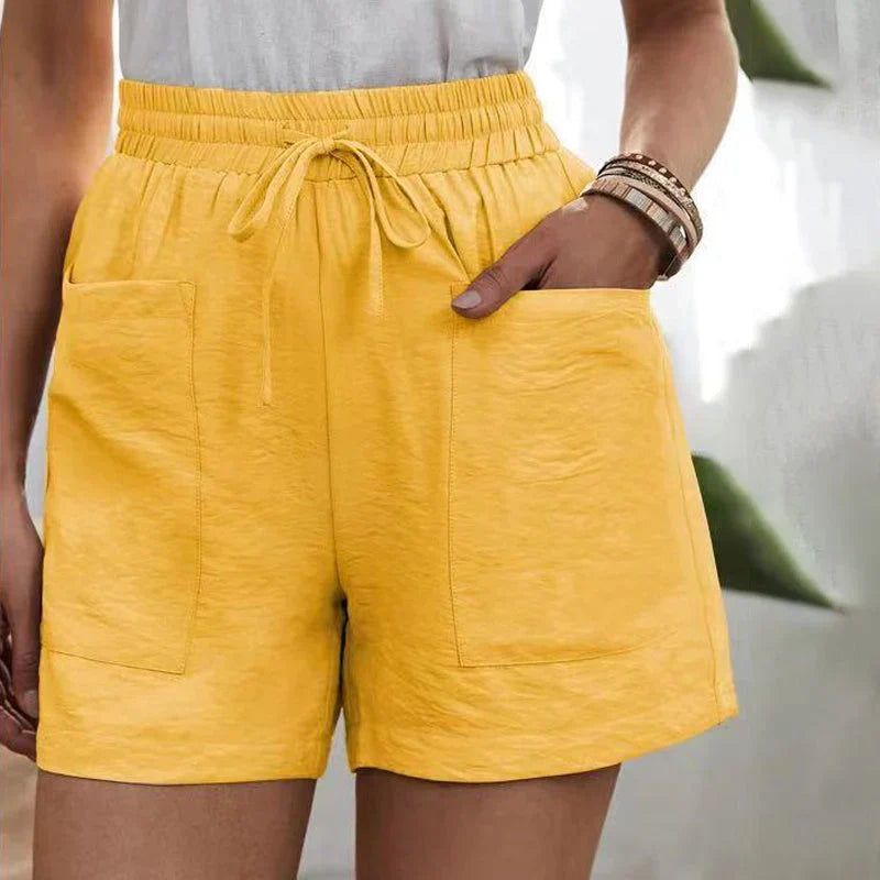 Damen casual shorts mit taschen