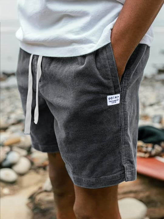 Herren-cordsamt-shorts