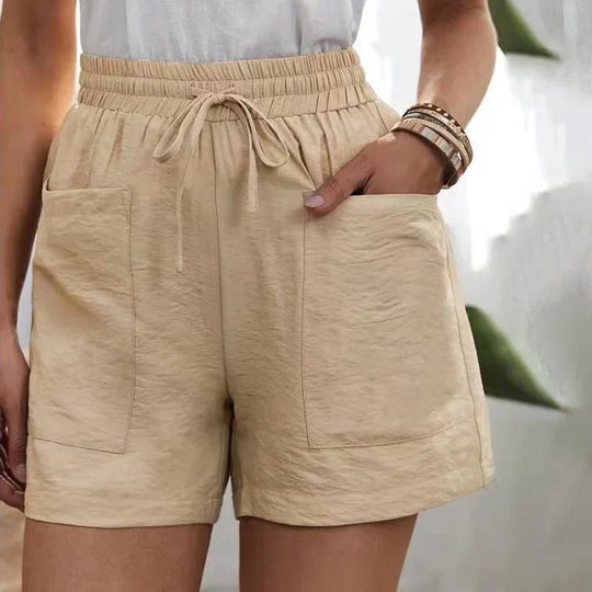 Damen casual shorts mit taschen