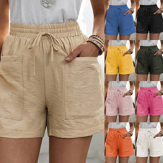 Damen casual shorts mit taschen