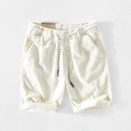 Herren-cord-shorts